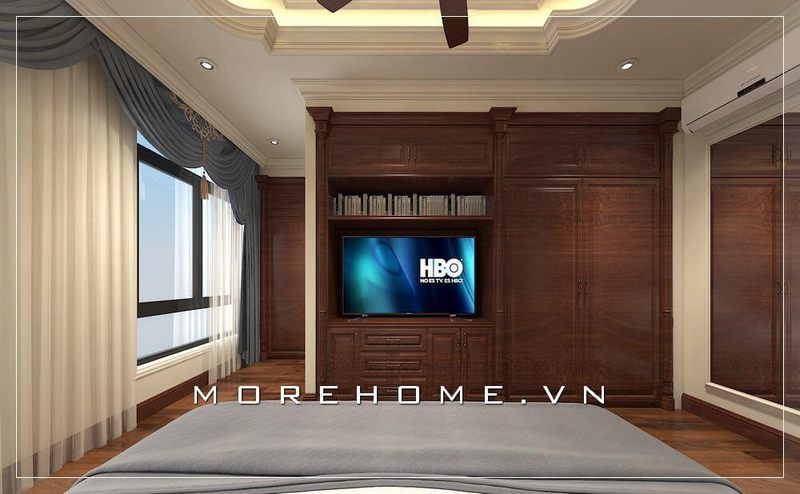 thiết kế nội thất gỗ óc chó